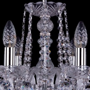 Подвесная люстра Bohemia Ivele Crystal 1402 1402/8/195/Ni/Balls в Лесном - lesnoy.mebel24.online | фото 5