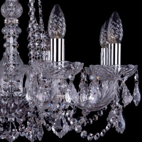 Подвесная люстра Bohemia Ivele Crystal 1402 1402/8/195/Ni/Leafs в Лесном - lesnoy.mebel24.online | фото 2