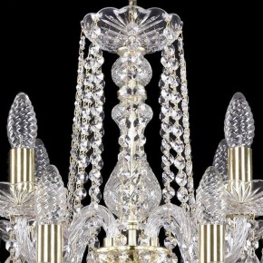 Подвесная люстра Bohemia Ivele Crystal 1402 1402/8+4/160/2d/G в Лесном - lesnoy.mebel24.online | фото 4