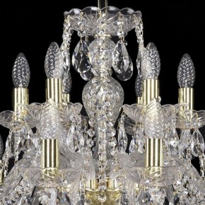 Подвесная люстра Bohemia Ivele Crystal 1411 1411/12+6/240/G в Лесном - lesnoy.mebel24.online | фото 4