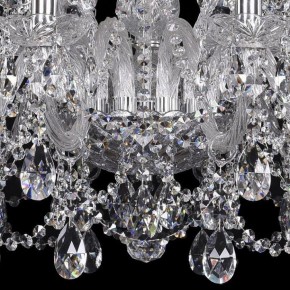 Подвесная люстра Bohemia Ivele Crystal 1411 1411/12+6/300/Ni в Лесном - lesnoy.mebel24.online | фото 3