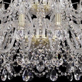 Подвесная люстра Bohemia Ivele Crystal 1411 1411/16+8/360/2d/G в Лесном - lesnoy.mebel24.online | фото 3