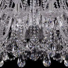Подвесная люстра Bohemia Ivele Crystal 1411 1411/18/400/h-113/Ni в Лесном - lesnoy.mebel24.online | фото 3