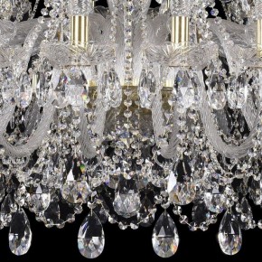 Подвесная люстра Bohemia Ivele Crystal 1411 1411/24+12/460/G в Лесном - lesnoy.mebel24.online | фото 3