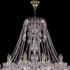 Подвесная люстра Bohemia Ivele Crystal 1411 1411/24/530/G в Лесном - lesnoy.mebel24.online | фото 4