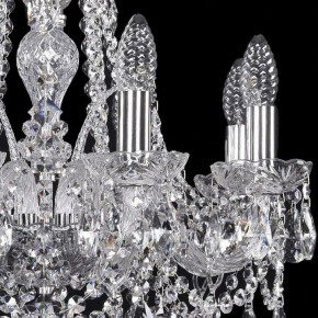 Подвесная люстра Bohemia Ivele Crystal 1411 1411/8/160/Ni в Лесном - lesnoy.mebel24.online | фото 2