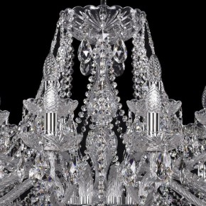 Подвесная люстра Bohemia Ivele Crystal 1413 1413/16+8/400/Ni в Лесном - lesnoy.mebel24.online | фото 4