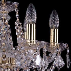 Подвесная люстра Bohemia Ivele Crystal 1413 1413/6/141/G/Leafs в Лесном - lesnoy.mebel24.online | фото 2