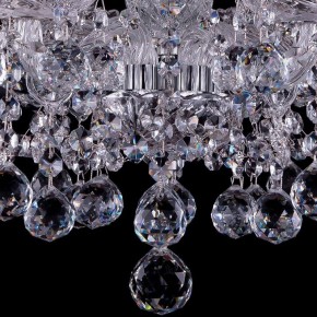 Подвесная люстра Bohemia Ivele Crystal 1413 1413/6/141/Ni/Balls в Лесном - lesnoy.mebel24.online | фото 4