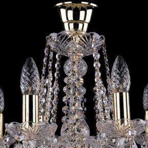 Подвесная люстра Bohemia Ivele Crystal 1413 1413/8/165/G/Tube в Лесном - lesnoy.mebel24.online | фото 4
