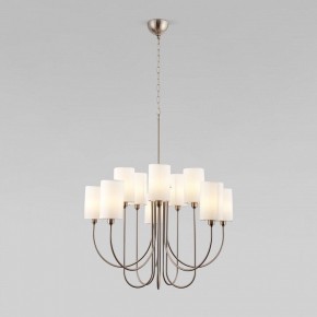 Подвесная люстра Eurosvet Abbey 60164/10 никель в Лесном - lesnoy.mebel24.online | фото 2