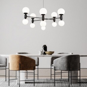 Подвесная люстра Eurosvet Bubble 30182 черный в Лесном - lesnoy.mebel24.online | фото 3