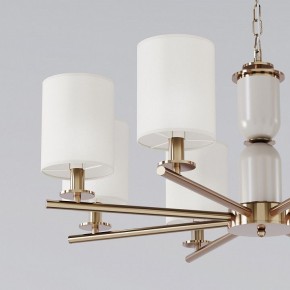 Подвесная люстра Eurosvet Caprera 60146/8 латунь в Лесном - lesnoy.mebel24.online | фото
