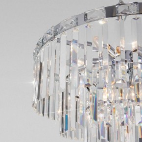 Подвесная люстра Eurosvet Elegante 10130/8 хром/прозрачный хрусталь Strotskis в Лесном - lesnoy.mebel24.online | фото 5