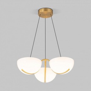 Подвесная люстра Eurosvet Emisfero 50083/3 LED золото в Лесном - lesnoy.mebel24.online | фото 2