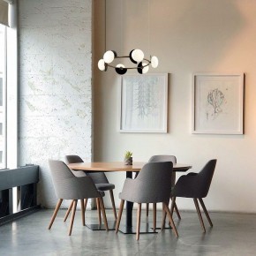 Подвесная люстра Eurosvet Moity 70150/6 черный/латунь в Лесном - lesnoy.mebel24.online | фото 4