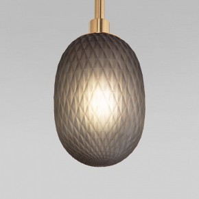 Подвесная люстра Eurosvet Pineapple 50266 дымчатый/прозрачный/янтарный в Лесном - lesnoy.mebel24.online | фото 5