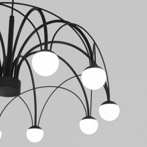 Подвесная люстра Eurosvet Ragno 90034/10 LED черный в Лесном - lesnoy.mebel24.online | фото 6