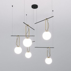Подвесная люстра Eurosvet Riche 70143/5 черный в Лесном - lesnoy.mebel24.online | фото 2