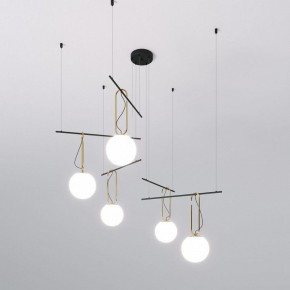 Подвесная люстра Eurosvet Riche 70143/5 черный в Лесном - lesnoy.mebel24.online | фото 3
