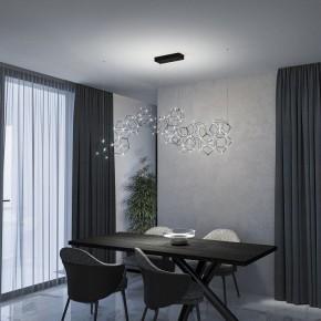 Подвесная люстра Eurosvet Uma 90168/14 черный жемчуг в Лесном - lesnoy.mebel24.online | фото 3