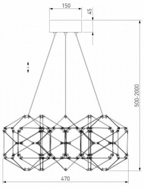 Подвесная люстра Eurosvet Uma 90369/5 медь в Лесном - lesnoy.mebel24.online | фото 5