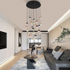 Подвесная люстра Favourite Luna 4371-27P в Лесном - lesnoy.mebel24.online | фото 3