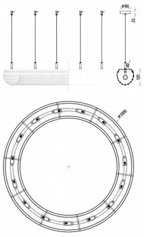 Подвесная люстра Favourite Monilibus 4015-15P в Лесном - lesnoy.mebel24.online | фото 5