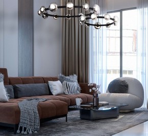 Подвесная люстра Favourite Svamp 4517-9P в Лесном - lesnoy.mebel24.online | фото 4