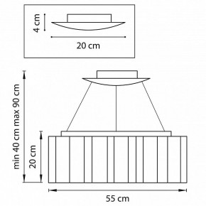Подвесная люстра Lightstar Nubi 802163 в Лесном - lesnoy.mebel24.online | фото 3