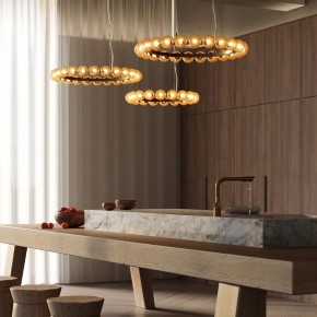 Подвесная люстра Maytoni Ambre MOD331PL-L42BS3K в Лесном - lesnoy.mebel24.online | фото 3