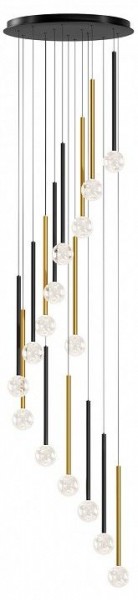 Подвесная люстра Maytoni Bubble dream MOD383PL-L40BBS3K в Лесном - lesnoy.mebel24.online | фото