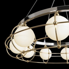 Подвесная люстра Maytoni Carcass MOD312PL-10GCH в Лесном - lesnoy.mebel24.online | фото 6