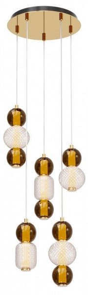 Подвесная люстра Maytoni Drop MOD273PL-L80G3K в Лесном - lesnoy.mebel24.online | фото