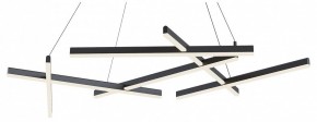 Подвесная люстра Maytoni Line MOD016PL-L80BK в Лесном - lesnoy.mebel24.online | фото