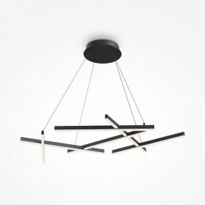 Подвесная люстра Maytoni Line MOD016PL-L80BK в Лесном - lesnoy.mebel24.online | фото 2