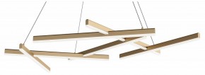 Подвесная люстра Maytoni Line MOD016PL-L80GK в Лесном - lesnoy.mebel24.online | фото