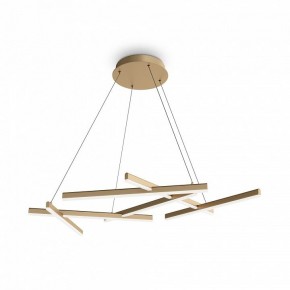 Подвесная люстра Maytoni Line MOD016PL-L80GK в Лесном - lesnoy.mebel24.online | фото 3