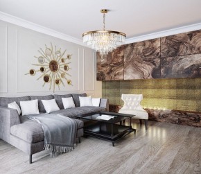 Подвесная люстра Maytoni Revero MOD085PL-12BS в Лесном - lesnoy.mebel24.online | фото 5