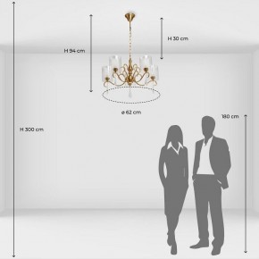 Подвесная люстра MW-Light Эллегия 8 303012505 в Лесном - lesnoy.mebel24.online | фото 7