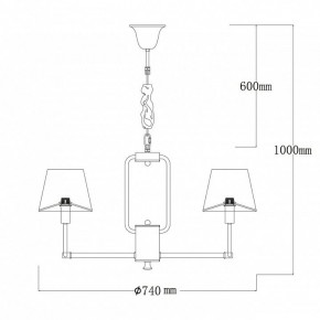 Подвесная люстра MW-Light София 10 355014608 в Лесном - lesnoy.mebel24.online | фото 10
