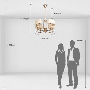 Подвесная люстра MW-Light София 10 355014608 в Лесном - lesnoy.mebel24.online | фото 9