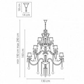 Подвесная люстра Osgona Nativo 715287 в Лесном - lesnoy.mebel24.online | фото 3