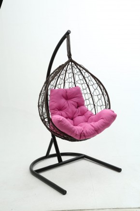 Подвесное кресло Бароло (коричневый/розовый) в Лесном - lesnoy.mebel24.online | фото
