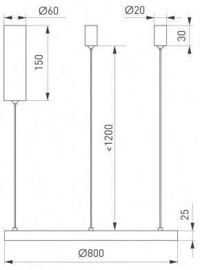 Подвесной светильник Arlight CONGO 046248 в Лесном - lesnoy.mebel24.online | фото 4