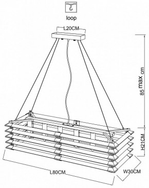 Подвесной светильник Arte Lamp Caravaggio A1059SP-6CC в Лесном - lesnoy.mebel24.online | фото 4