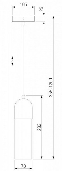 Подвесной светильник Eurosvet Airon 50180/1 янтарный в Лесном - lesnoy.mebel24.online | фото 2