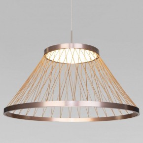 Подвесной светильник Eurosvet Cesta 40017/1 LED коричневый в Лесном - lesnoy.mebel24.online | фото