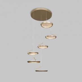 Подвесной светильник Eurosvet Crespella 90034/6 золото в Лесном - lesnoy.mebel24.online | фото 3