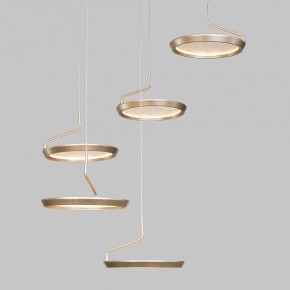 Подвесной светильник Eurosvet Crespella 90034/6 золото в Лесном - lesnoy.mebel24.online | фото 6